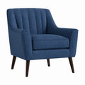 Sessel Blau Polyestergewebe 80cm x 75cm x 80cm