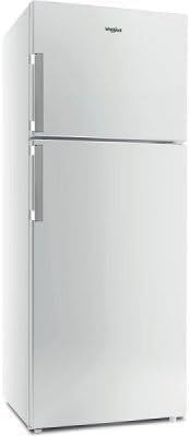 Whirlpool Kühlschrank mit Doppeltür NoFrost 423L (317/106) / 180 x 70 cm / F / Weiß