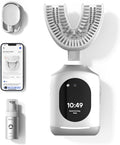 Feno Smartbrush Elektrische Zahnbürste für Erwachsene, inklusive 1 Flasche, 20 Sekunden Tiefenreinigung, wiederaufladbar