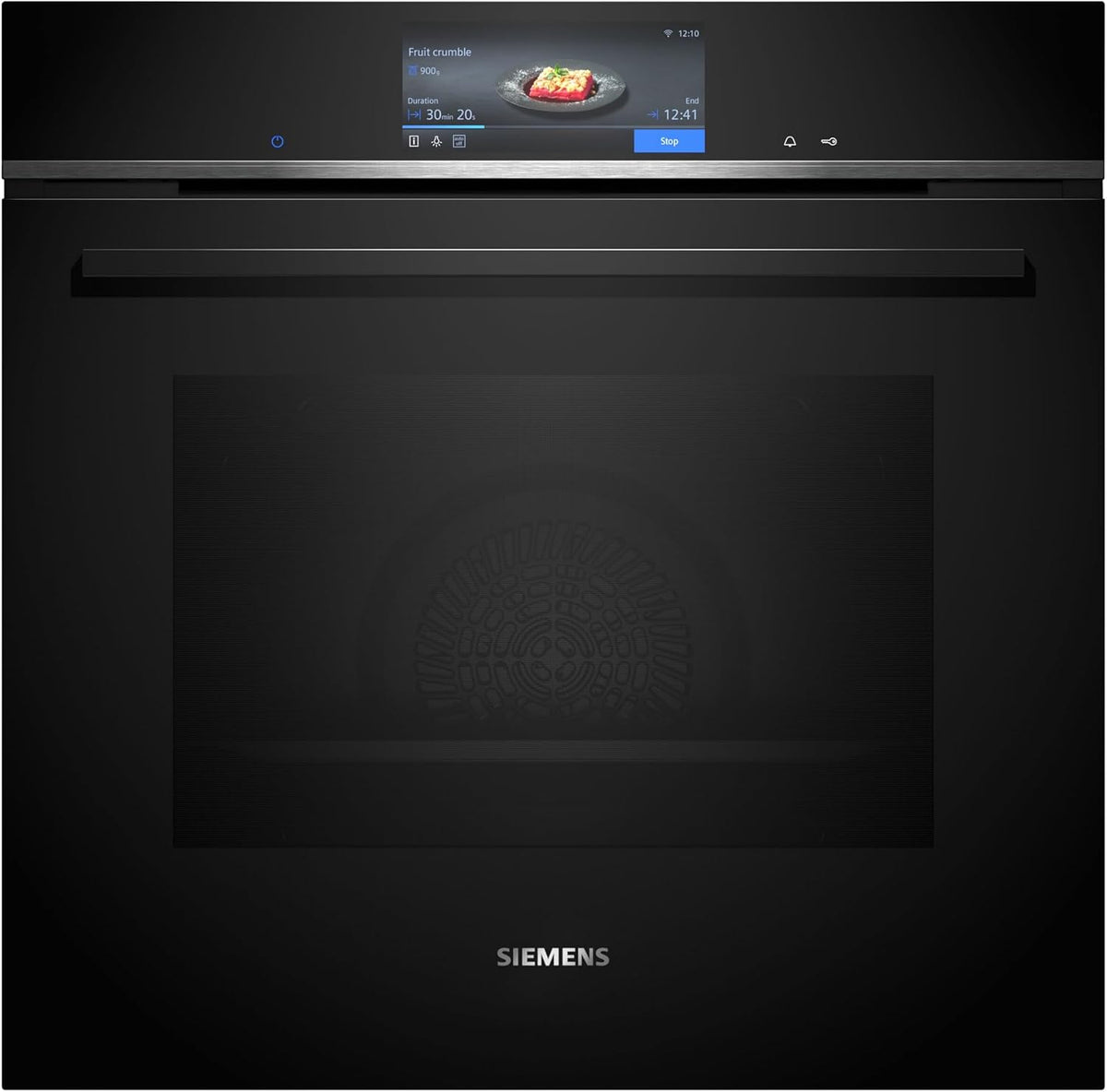 Siemens iQ700 Smarter Einbau-Backofen 60 x 60 cm Edelstahl HB778G3B1