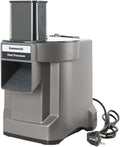 100W 3-in-1 Gemüseschneidmaschine, Gemüseschneider Elektrisch Gemüsehobel Professionell Würfelschneider Multifunktional Obstschneider mit 3 Typ