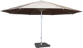Mendler Sonnenschirm Meran II Polyester/Alu Ø 5m mit Ständer