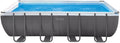 Frame Pool Set Ultra Quadra I (549 x 274 x 132 cm, grau)