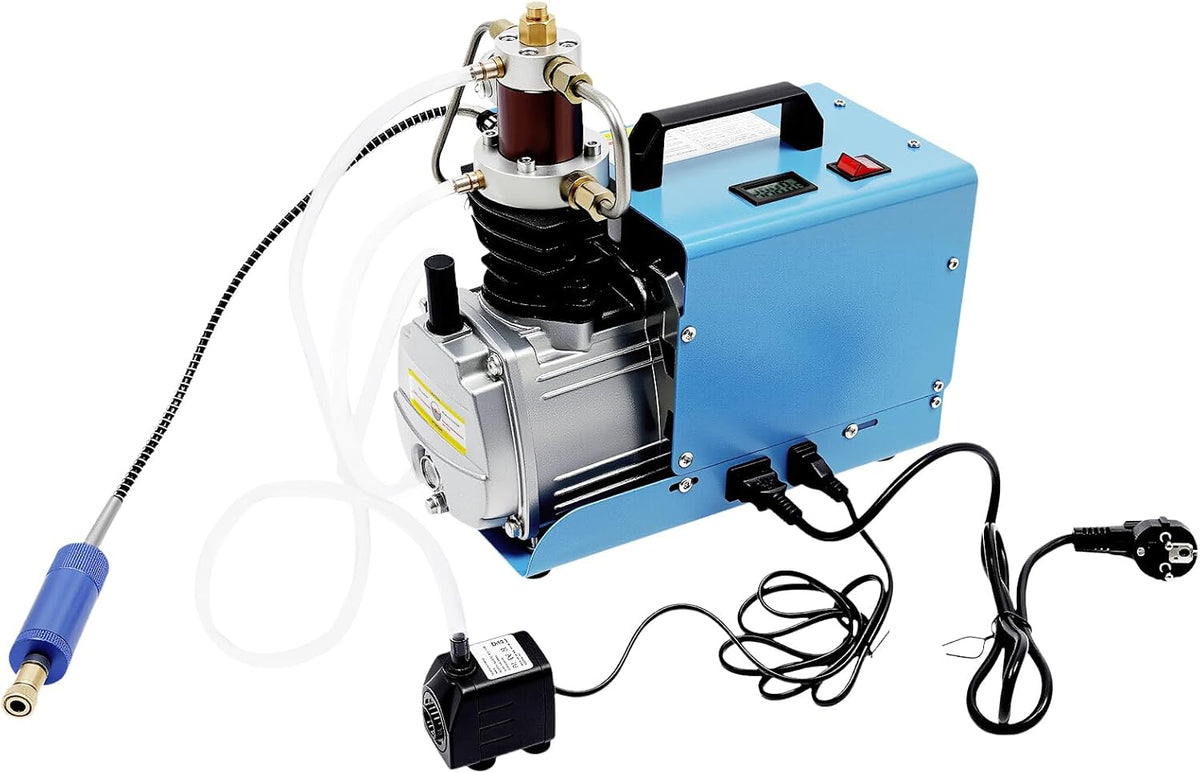 Elektrischer PCP kompressor 4500 PS, 300 Bar 1800W, 13gal/min Luftdurchsatz, für Tauchflaschen, Luftkompressor Tauchkompressor, Paintball-Tanks