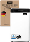 Comedes Demecto 30 eco, Luftentfeuchter Bautrockner (max. 25 Liter/24h) Geeignet für alle Räume und Keller bis zu 100m²/230m³