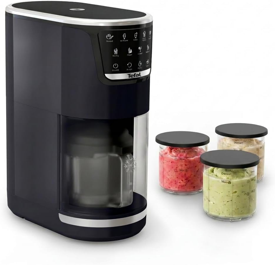 Tefal Dolci Eismaschine, Eiscreme, Gelato, Protein-Eis & Sorbet