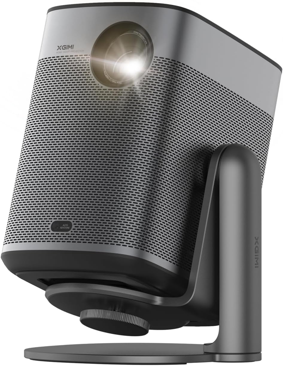 XGIMI Halo+ GTV 1080P Tragbarer Beamer mit Mehrwinkelständer, 700 ISO Lumen