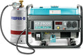 Könner&Söhnen KS 2900G LPG/Benzin-Generator 2900W, Stromerzeuger Gas