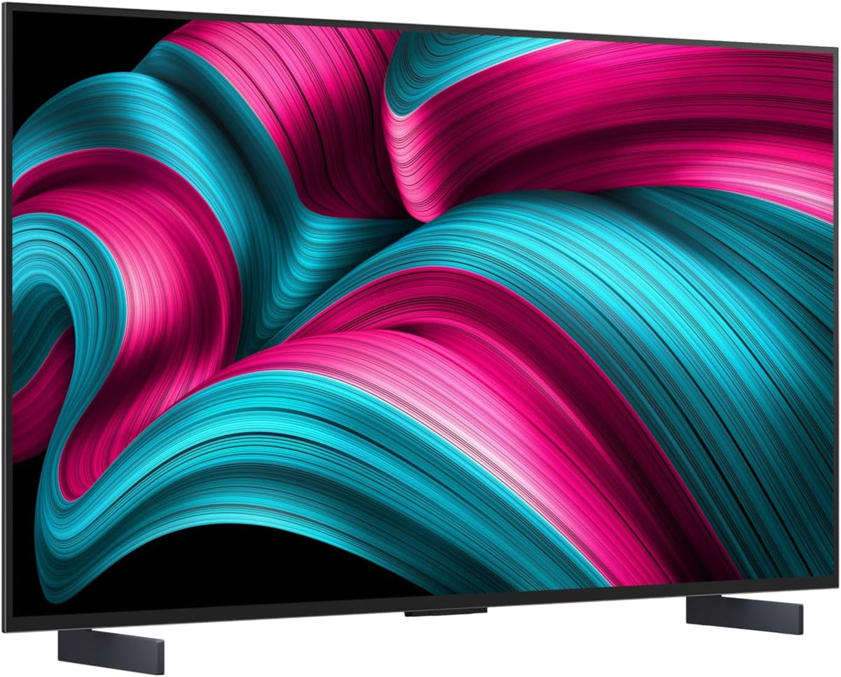 LG OLED EVO 42C58LA 42 Zoll Fernseher, 4K Smart TV 120Hz, a9 Gen8 AI Prozessor 4K, WebOS 25