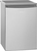 Bomann Kühlschrank ohne Gefrierfach mit 133L Nutzinhalt, H:84.5 x B:56 x T: 57.5cm, 3 Ablagen, klein m. Gemüsefach & wechselbarem Türanschlag