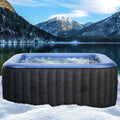 BRAST Whirlpool aufblasbar MSpa, Ø 125-224cm, In-Outdoor Pool, Tekapo6, 4-8 Personen, viele Modelle rund und eckig, bis zu 144 Massagedüsen