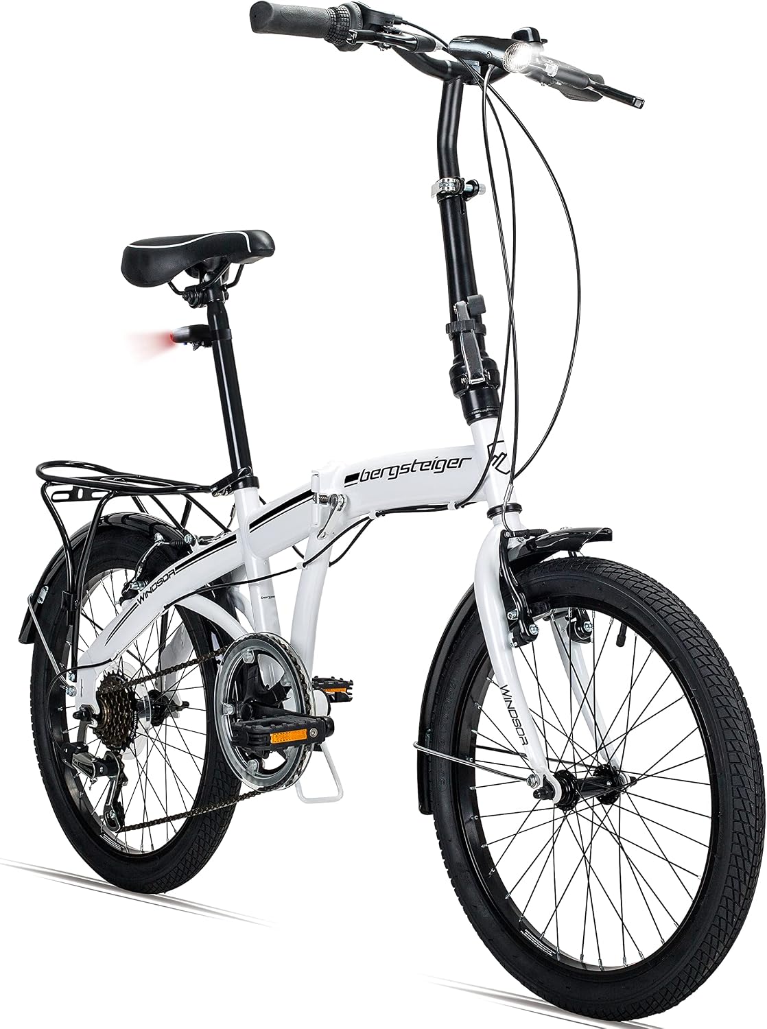 Bergsteiger Windsor 20 Zoll Faltrad Klapprad 6 Gang Quick-Fold-System