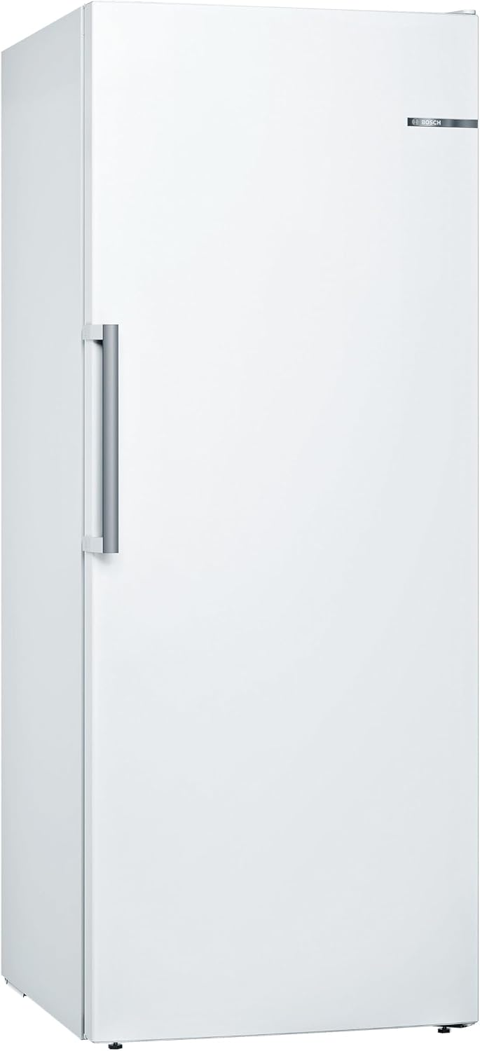 Bosch GSN54AWCV Serie 6 XXL-Gefrierschrank, 176 x 70 cm extra breit, 327 L, BigBox Platz für großes Gefriergut, NoFrost nie wieder abtauen, Weiß