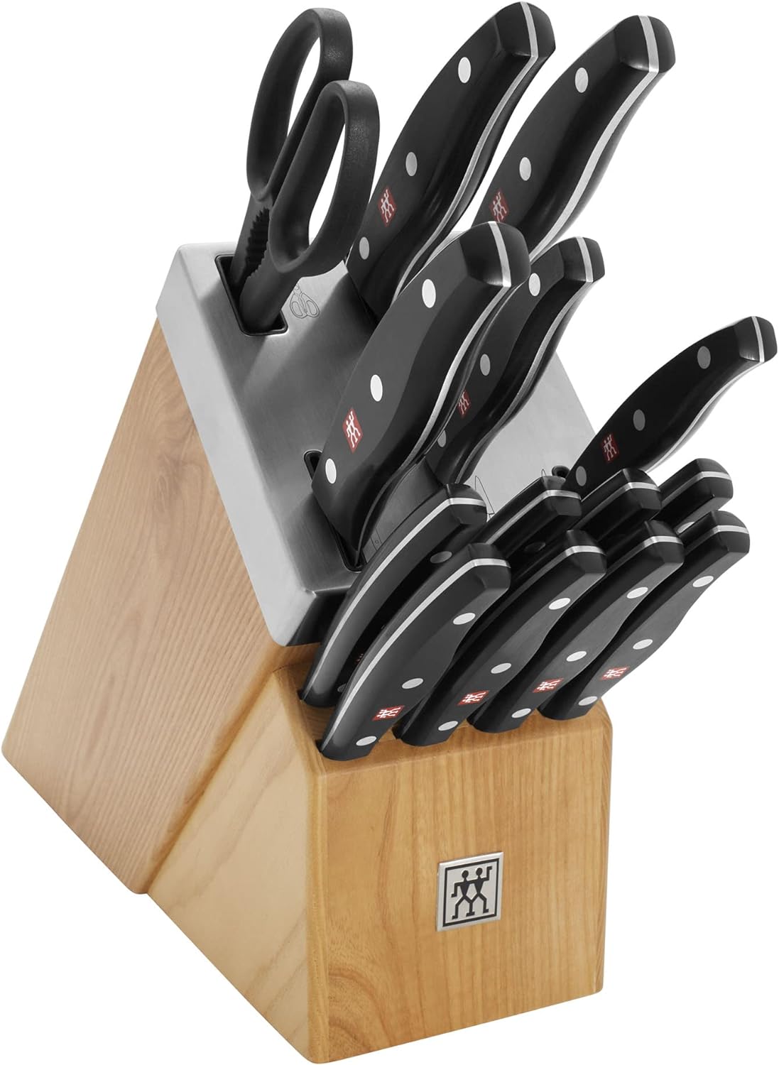 Zwilling Twin Signature Self Sharpening 15-Pc Knife Set Made in Germany