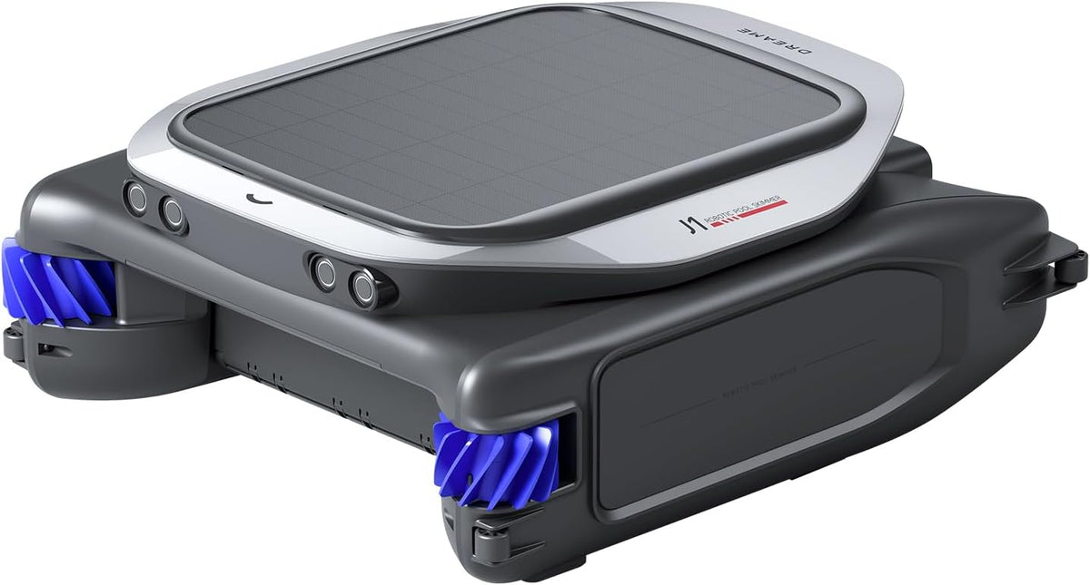 DREAME J1 Roboter-Poolskimmer, fortschrittliche PoolSense-Technologie, rundum 360°-Reinigung, 24/7 im Einsatz, smarte Routenplanung, App-Steuerung