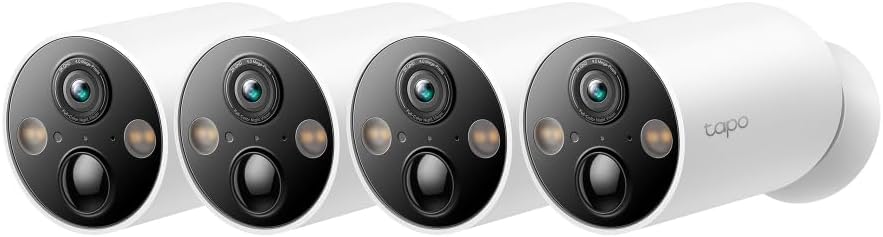 Tapo C425 Außenkamera Akku, 4-Pack