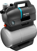 Gardena Hauswasserwerk 3800 Silent: Pumpe mit 21 l Wasserspeicher und integriertem Filter, Fördermenge 3800 l/h, Druckleistung 3,9 bar, geräuscharm