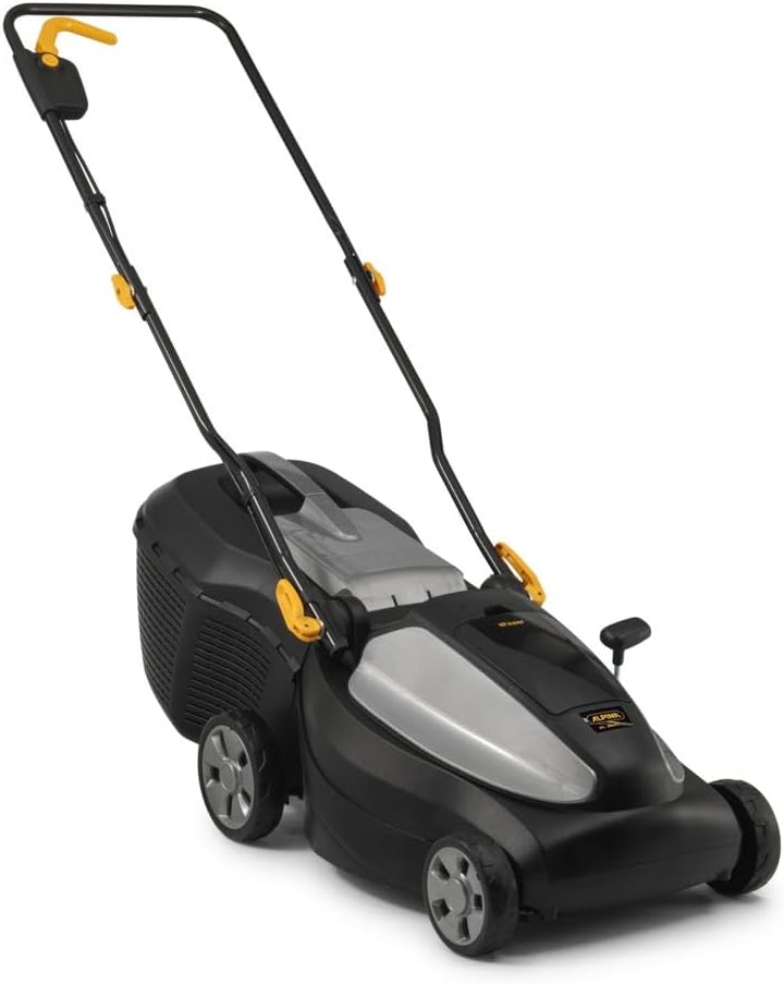 Alpina AL 3820 Li Kit Akku-Rasenmäher, 20 V, 38 cm, 2 Akku 4 Ah + Ladegerät, Fangkorb 40 l, Rasenflächen bis 350 m²