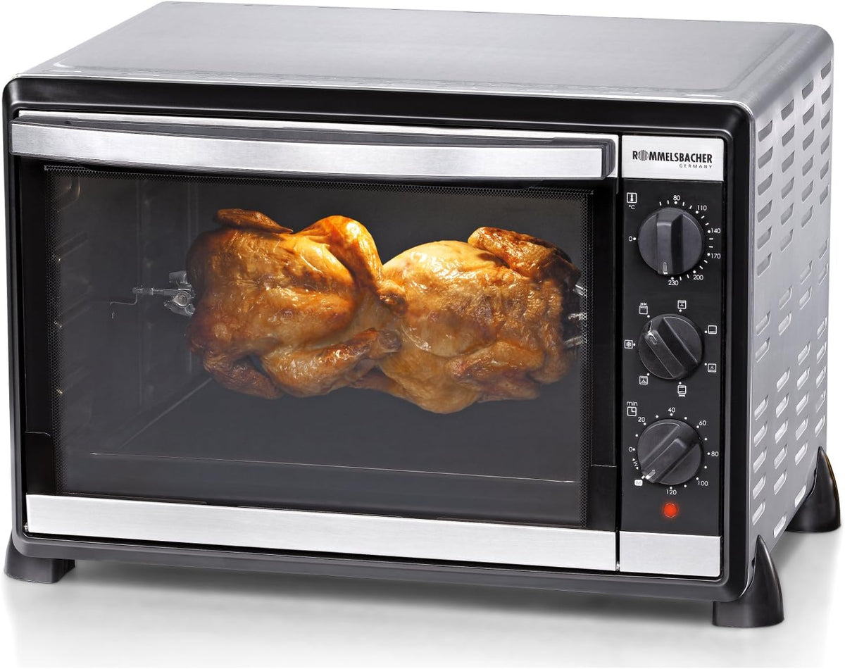 ROMMELSBACHER Back & Grill Ofen BG 1805/E, 42 Liter, Edelstahl