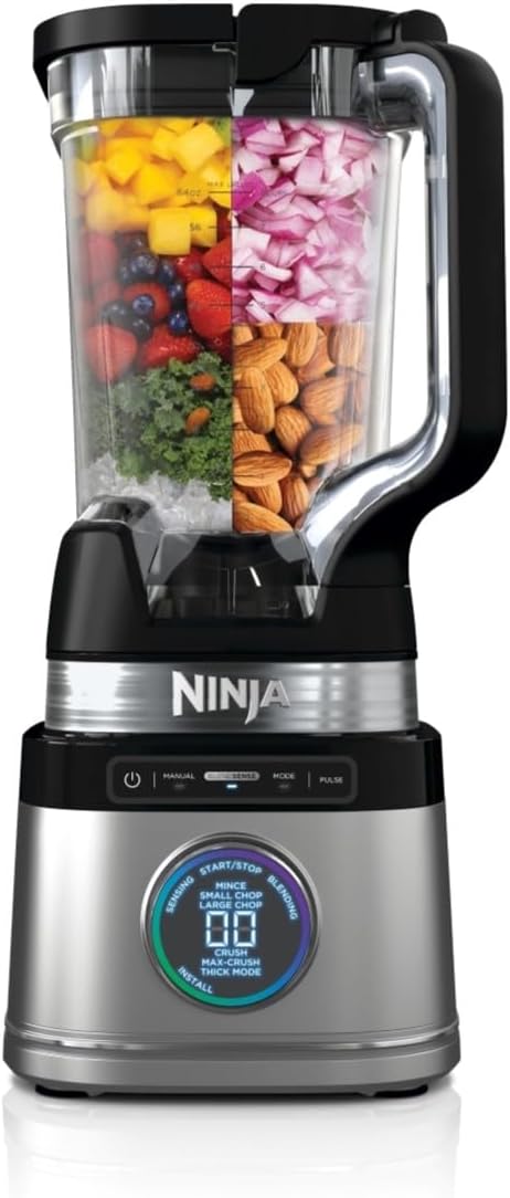 Ninja Detect Power Mixer Pro/Blender/Smoothie Maker, TB201EU, schwarz