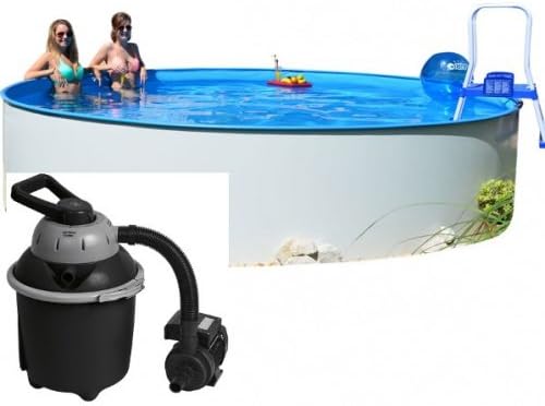 Stahlwandpool rund Fun-Zon 3,50 x 1,20m Spezial mit Sandfilteranlage, Rundpool
