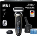 Braun Series 7 Elektrorasierer Herren, 4in1 SmartCare Reinigungsstation, 72-C7200cc, Rasierapparat mit 60 Min. Akkulaufzeit, +1 Aufsatz, Wasserdicht