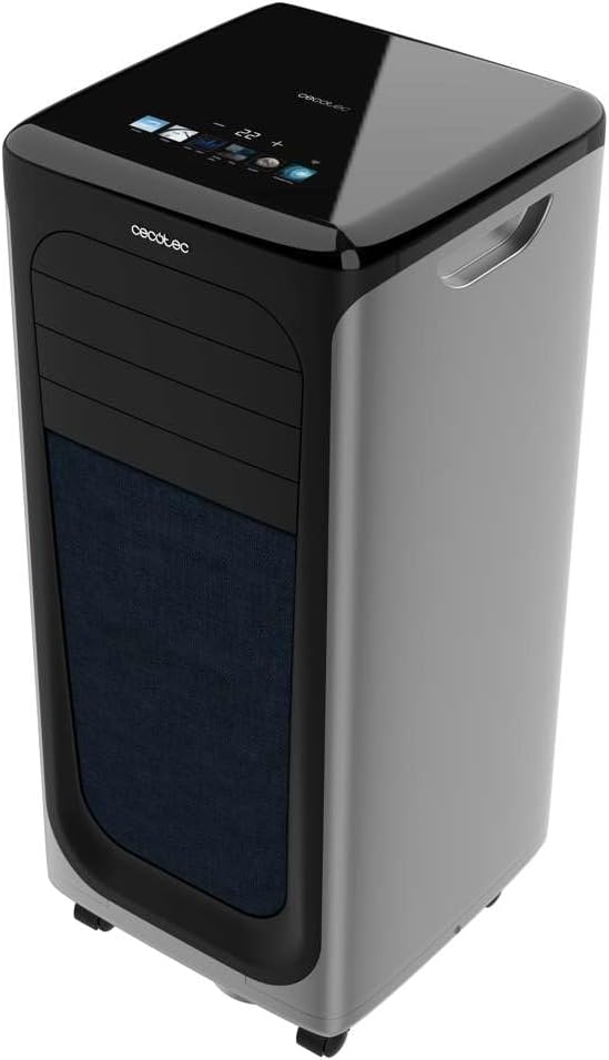Cecotec Mobile Klimageräte ForceClima 7900 SmartTouch. 7000 BTU, 4 Modi (Kühlen/Ventilator/Entfeuchten/Nacht), R290, Entfeuchter 20 L/Tag, bis 20 m²