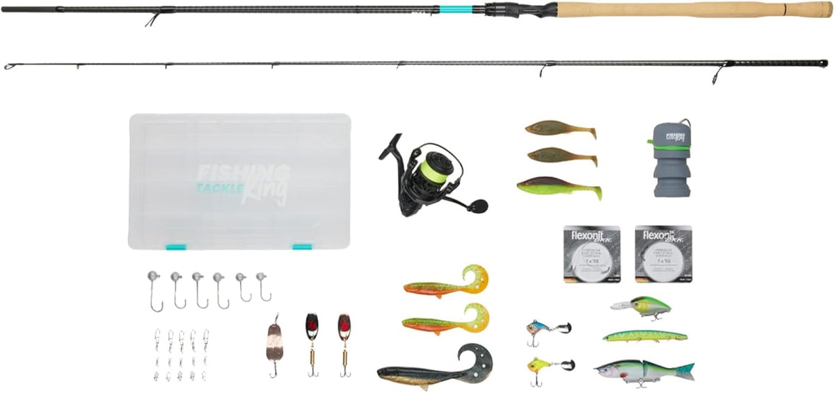 Fishing-King Tackle Zielfisch Hecht Angelset