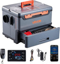 VEVOR Dieselheizung 8 kW DC 12 V/24 V, tragbarer All in One Diesel-Lufterhitzer mit Bluetooth-Steuerung & Fernbedienung & LCD-Bildschirm, 5 L