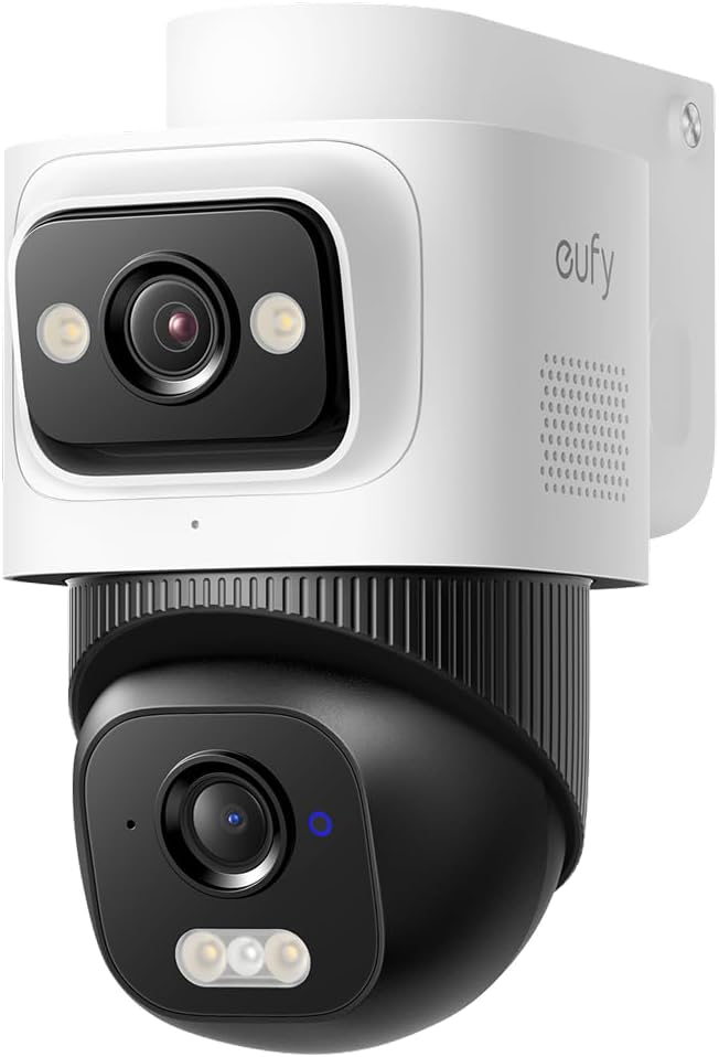 eufy PoE Bullet-PTZ-Kamera E50, Zusatzkamera für außen, 360° OmniTrack