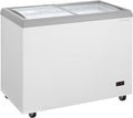 GastroHero Eiscreme-Gefriertruhe, 217L, Weiß ECTE217, LED-Beleuchtung