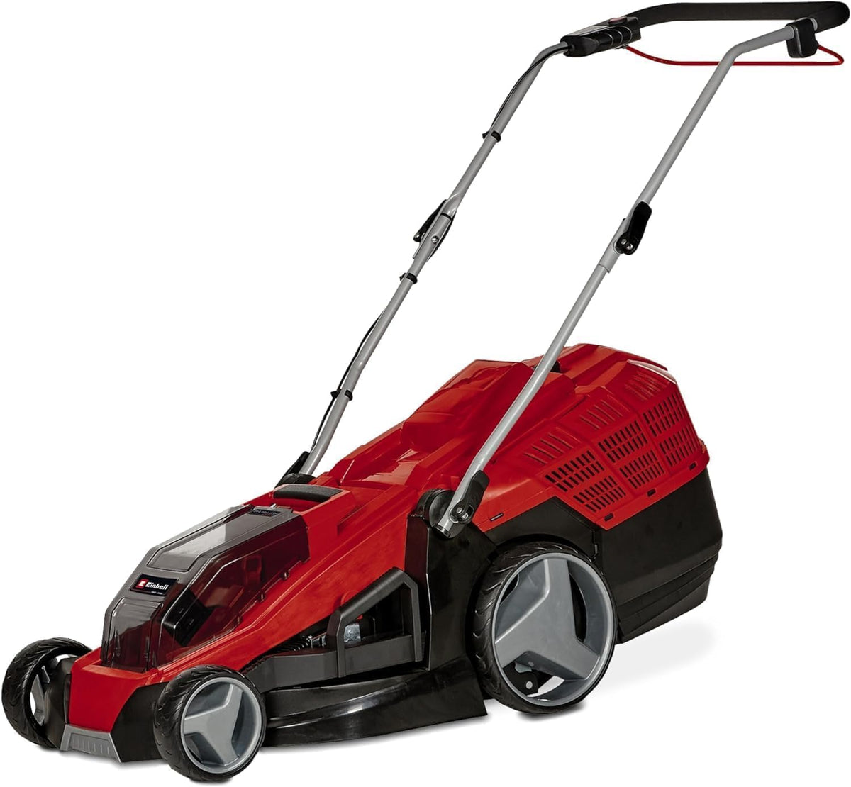 Einhell Akku-Rasenmäher GE-cm 36/43 Li M-Solo Power X-Change (36 V, ohne Akku), 43 cm Schnittbreite, 63L Fangkorb, 25-75 mm Schnitthöhe, bis 600 m²