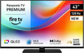 Panasonic Premium TV-43W85BEZ, W85B Serie, 43 Zoll, 120 Hz, 4K Ultra HD QLED Smart TV, 2025, Fire TV, Dolby Vision & Atmos, Game Mode Extreme, Schwarz