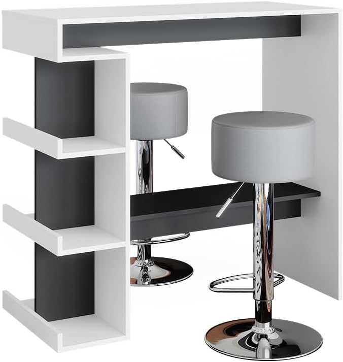 Vicco Bartisch-Set Dana, 108 x 50 cm, Weiß