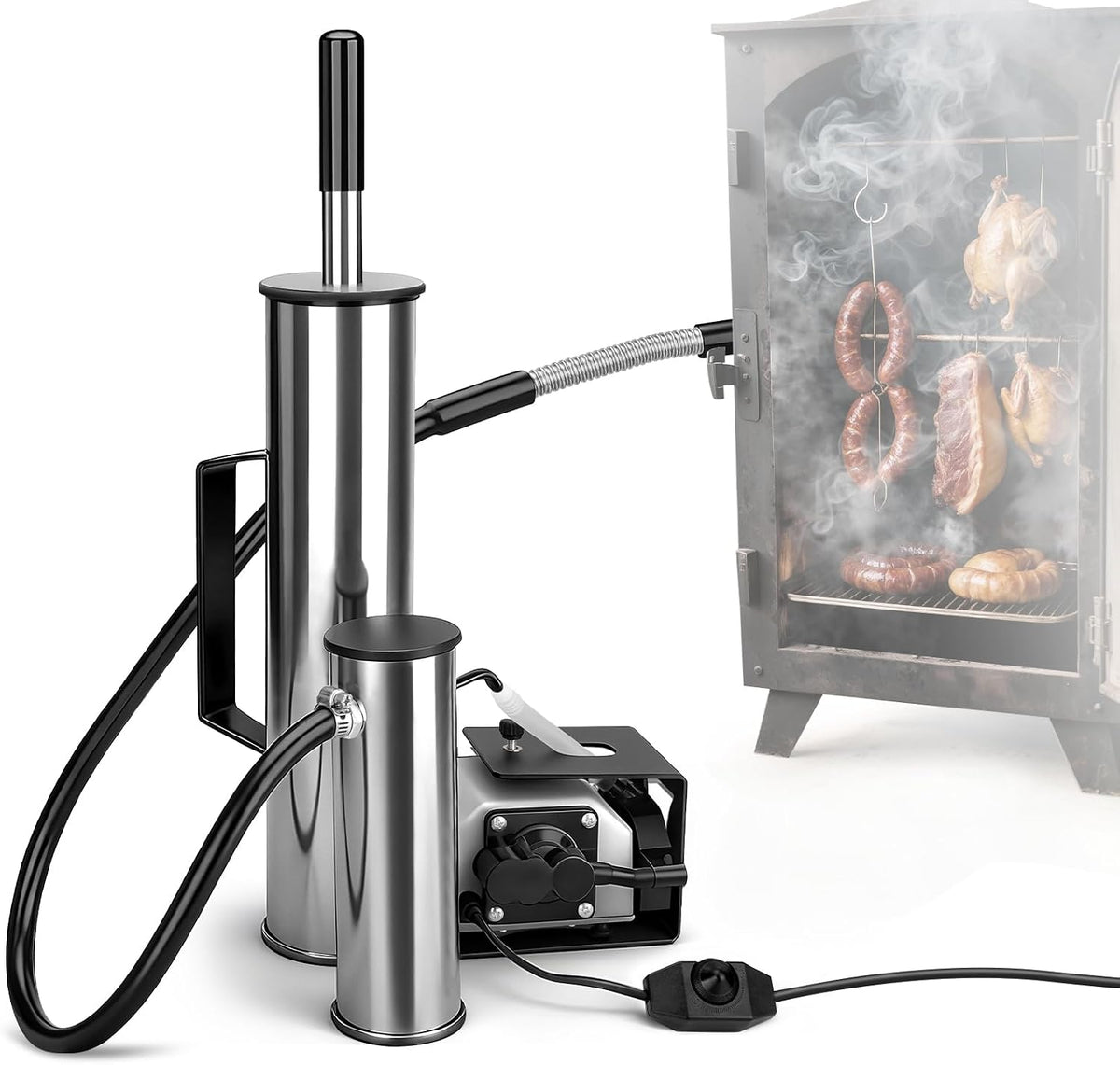Kaltrauchgenerator aus Edelstahl