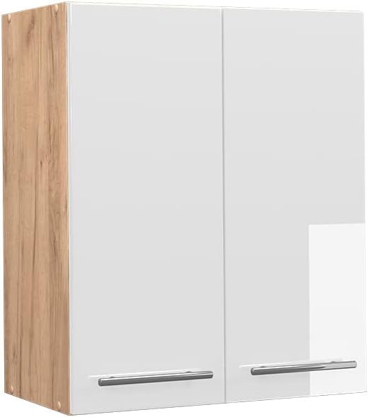 Vicco Hängeschrank Fame-Line, 60 cm, Weiß Hochglanz