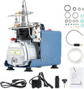 CREWORKS PCP Kompressor 300bar Luftkompressor 4500PSI Hochdruckluftpumpe 1800W Kompressor Hochdruck 30Mpa Tauchkompressor Manueller Stopp