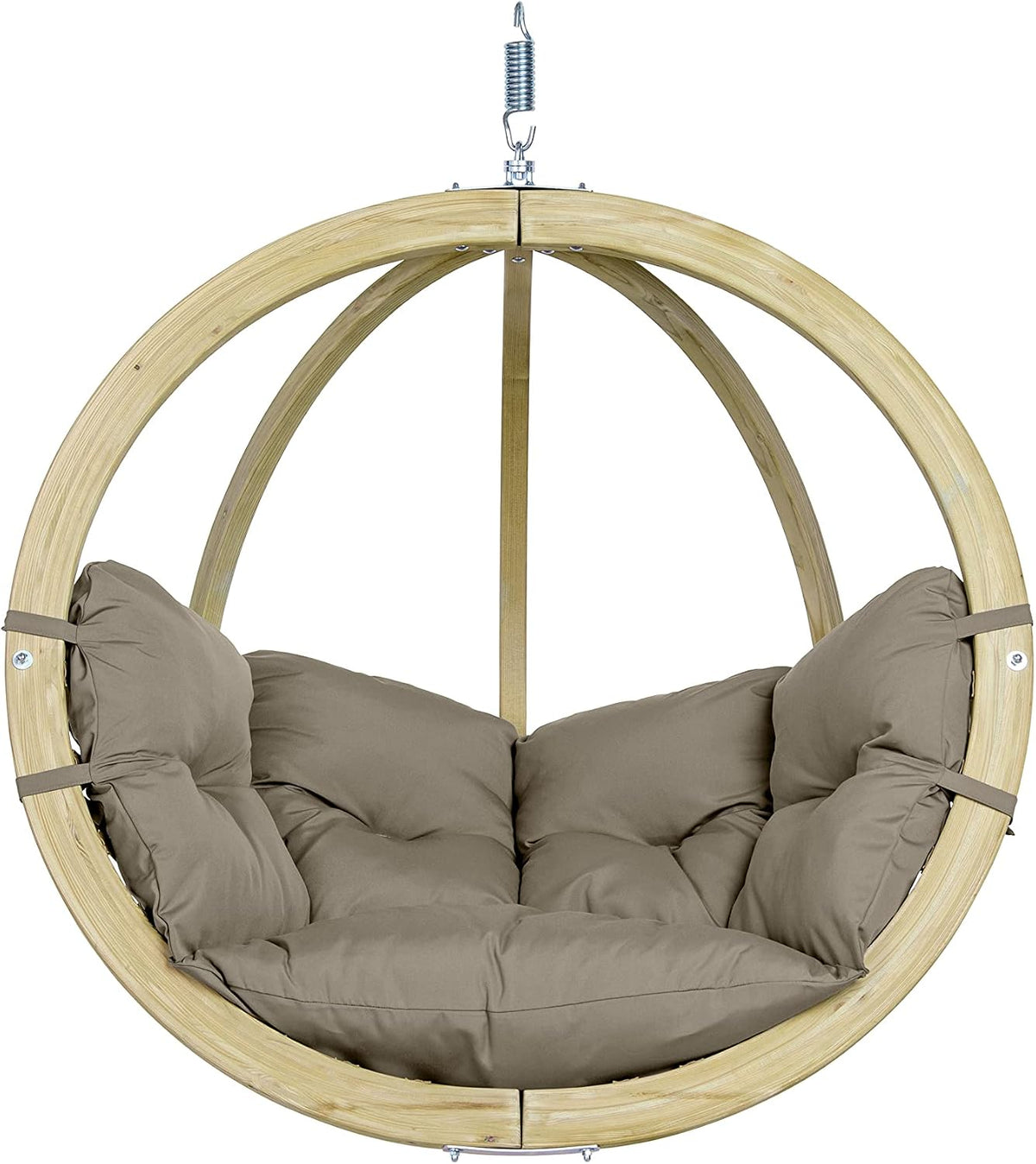 AMAZONAS Globo Chair, Wetterfester Hängesessel mit Super Soft Polsterung, Premium FSC-zertifizierter, In- und Outdoor