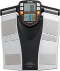 TANITA BC-545N Segment-Körperzusammensetzungswaage On Screen Messwerte pro Körperteil 10 Messungen Silber, 1er pack