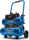 Scheppach Kompressor HC20Si-Twin Ultra-Silent Leisekompressor Druckluftkompressor Doppeltank